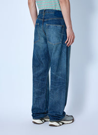 Visvim Men Social Sculpture 01 Wide-Leg Jeans