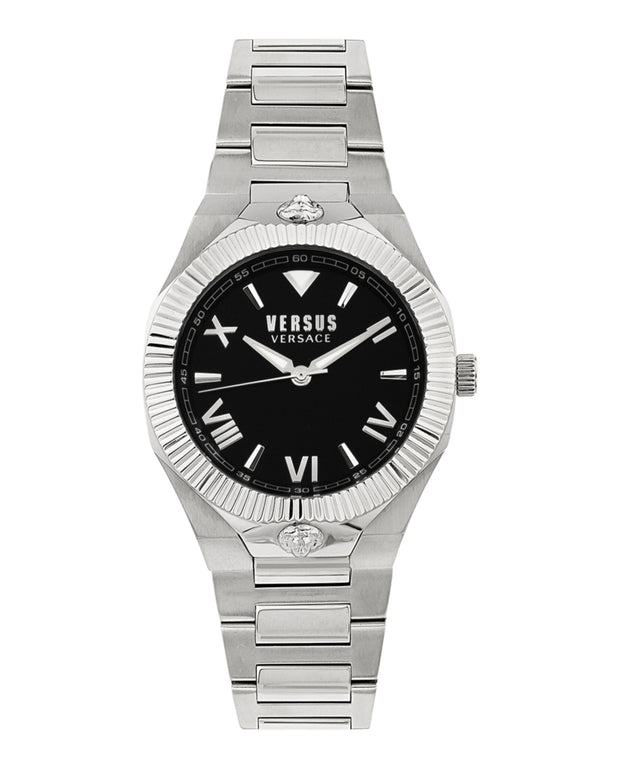 Versus Versace Womens Echo Park Stainless Steel 36mm Bracelet Fashion Watch