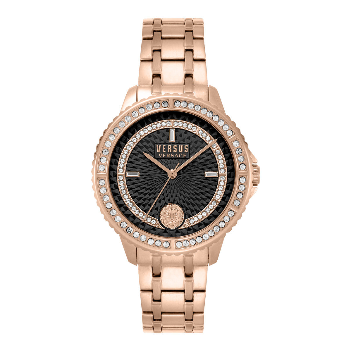 Versus Versace Womens Rose Gold 38mm Bracelet Fashion Watch