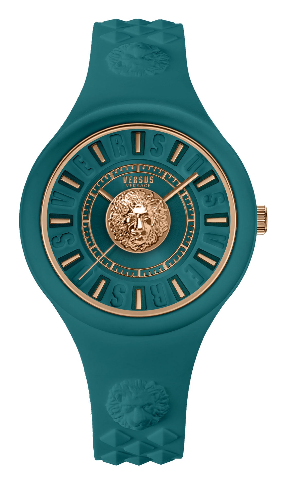 Versus Versace Versus Versace Womens  Teal 39mm Strap Fashion Watch