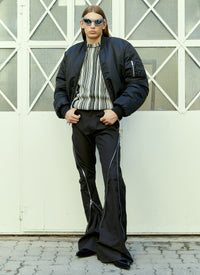 Vtmnts Men Glitched Knitted Sweater