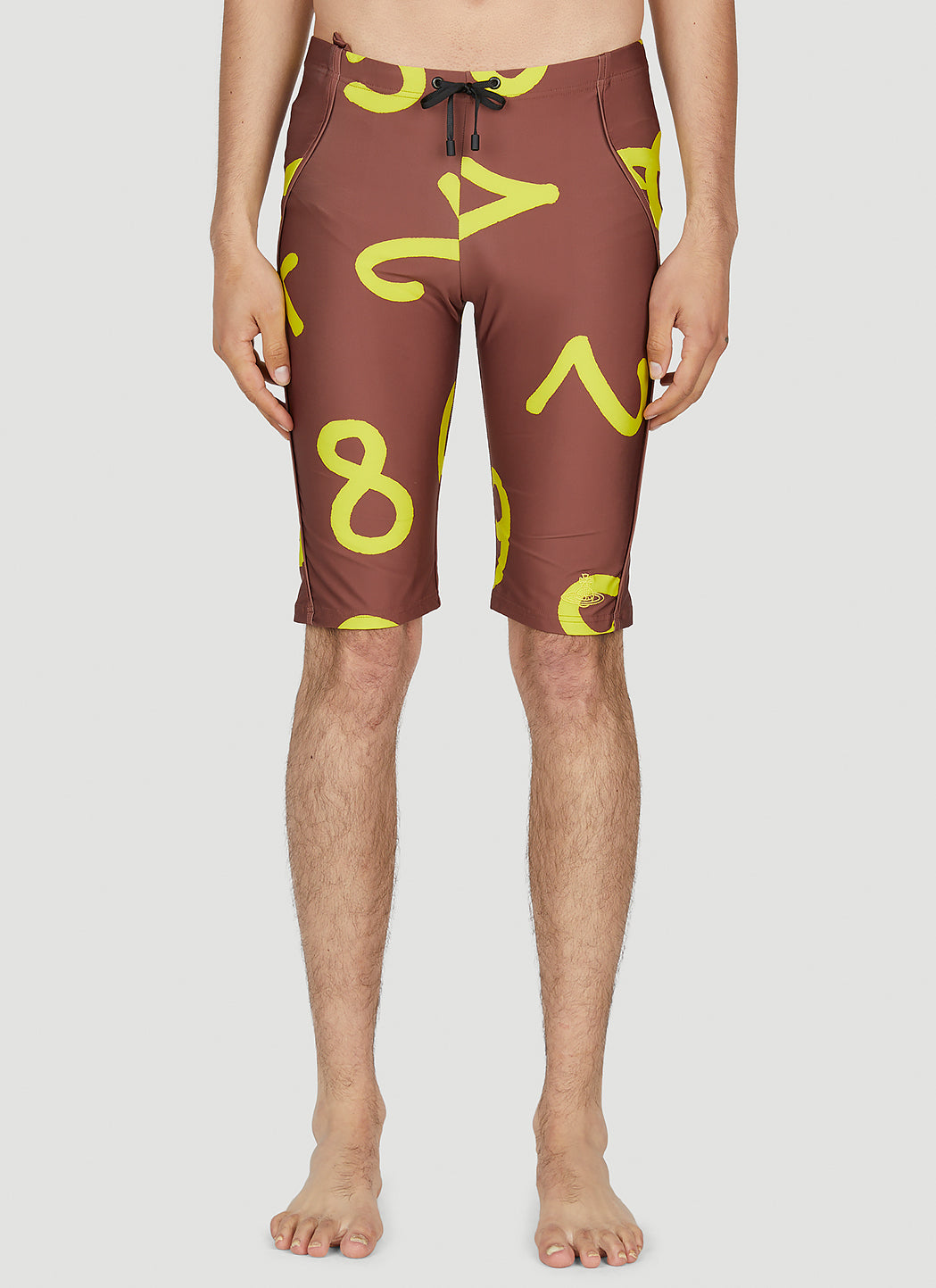 Vivienne Westwood Men Graphic Print Swim Bermudas