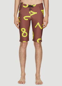 Vivienne Westwood Men Graphic Print Swim Bermudas