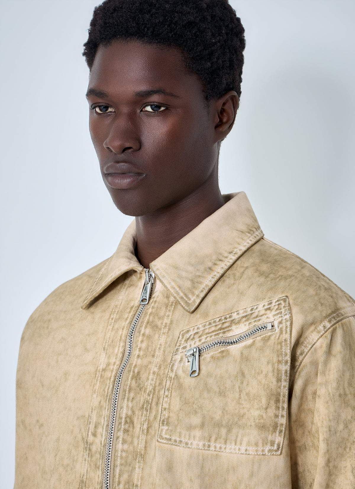 Vivienne Westwood Men Denim Zip Jacket