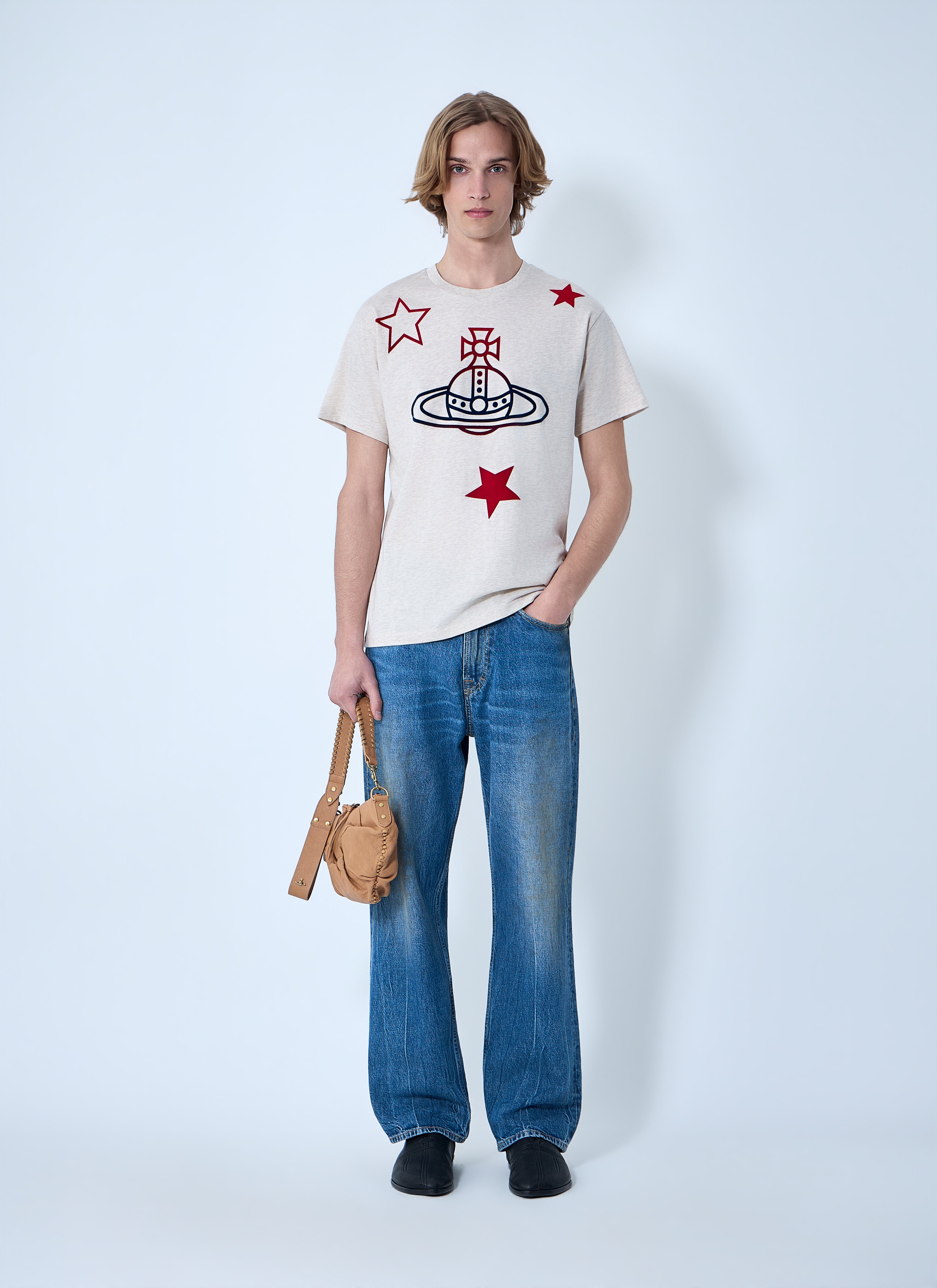 Vivienne Westwood Men Orb And Stars T-Shirt – Bluefly