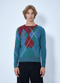 Vivienne Westwood Men Argyle Sweater