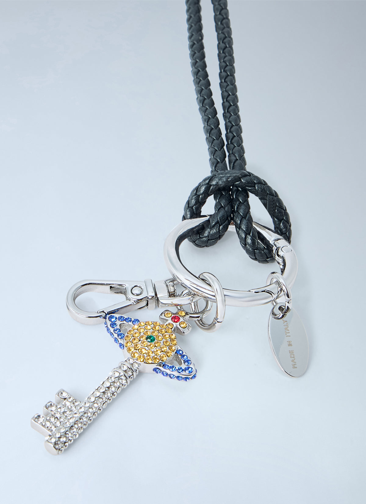 Vivienne Westwood Men Diamante Key Orb Keyring