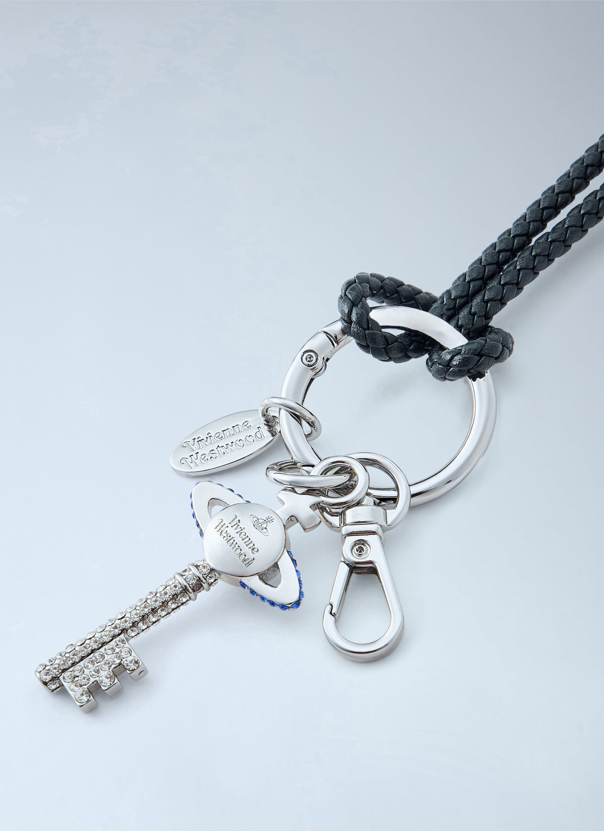 Vivienne Westwood Men Diamante Key Orb Keyring