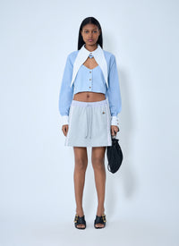 Vivienne Westwood Women Elasticated Waistband Skirt With Logo Detail