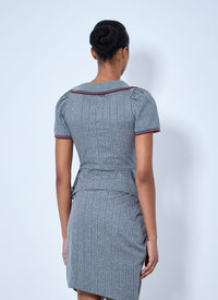 Vivienne Westwood Vivienne Westwood Women Monday Striped Cotton Polo Shirt