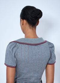 Vivienne Westwood Vivienne Westwood Women Monday Striped Cotton Polo Shirt