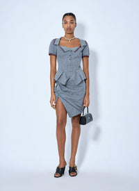 Vivienne Westwood Women Mini Side Panther Skirt