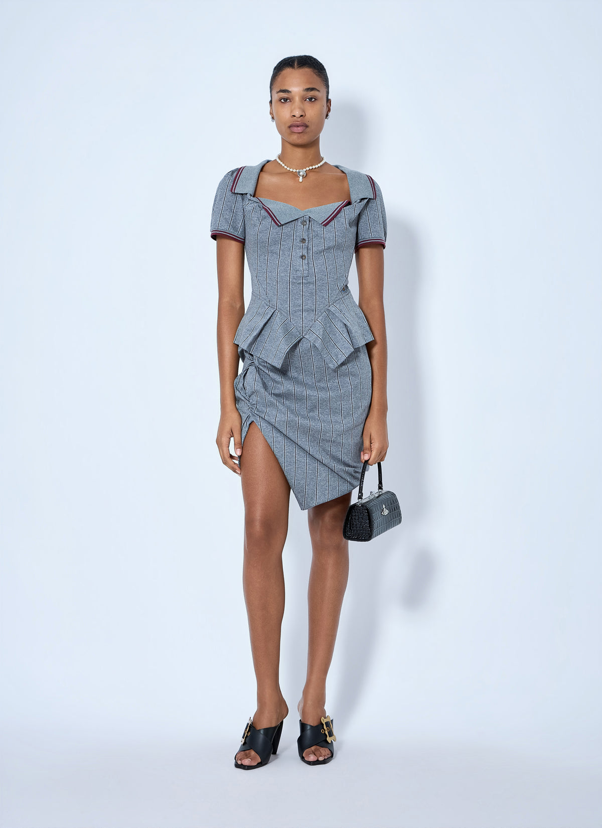 Vivienne Westwood Women Mini Side Panther Skirt