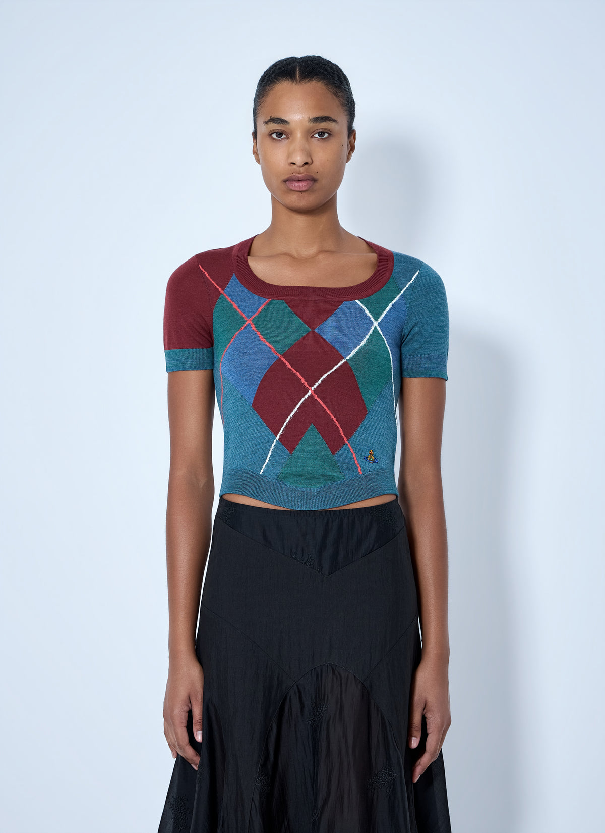 Vivienne Westwood Vivienne Westwood Women Argyle Bodice Tee