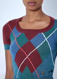 Vivienne Westwood Vivienne Westwood Women Argyle Bodice Tee