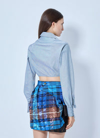 Vivienne Westwood Women Cropped Drunken Shirt