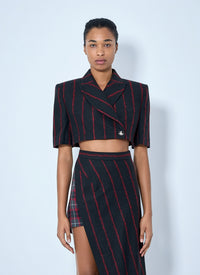 Vivienne Westwood Women Cut Off One Button Blazer