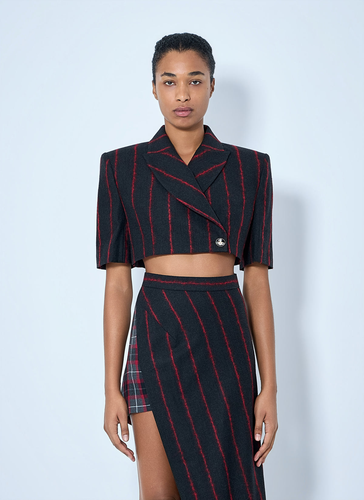 Vivienne Westwood Women Cut Off One Button Blazer