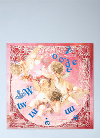 Vivienne Westwood Vivienne Westwood Men Cherub Motif Silk Scarf