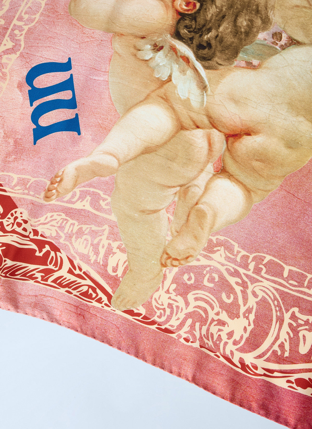 Vivienne Westwood Women Cherub Motif Silk Scarf