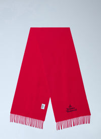 Vivienne Westwood Vivienne Westwood Women Logo Embroidered Wool Scarf