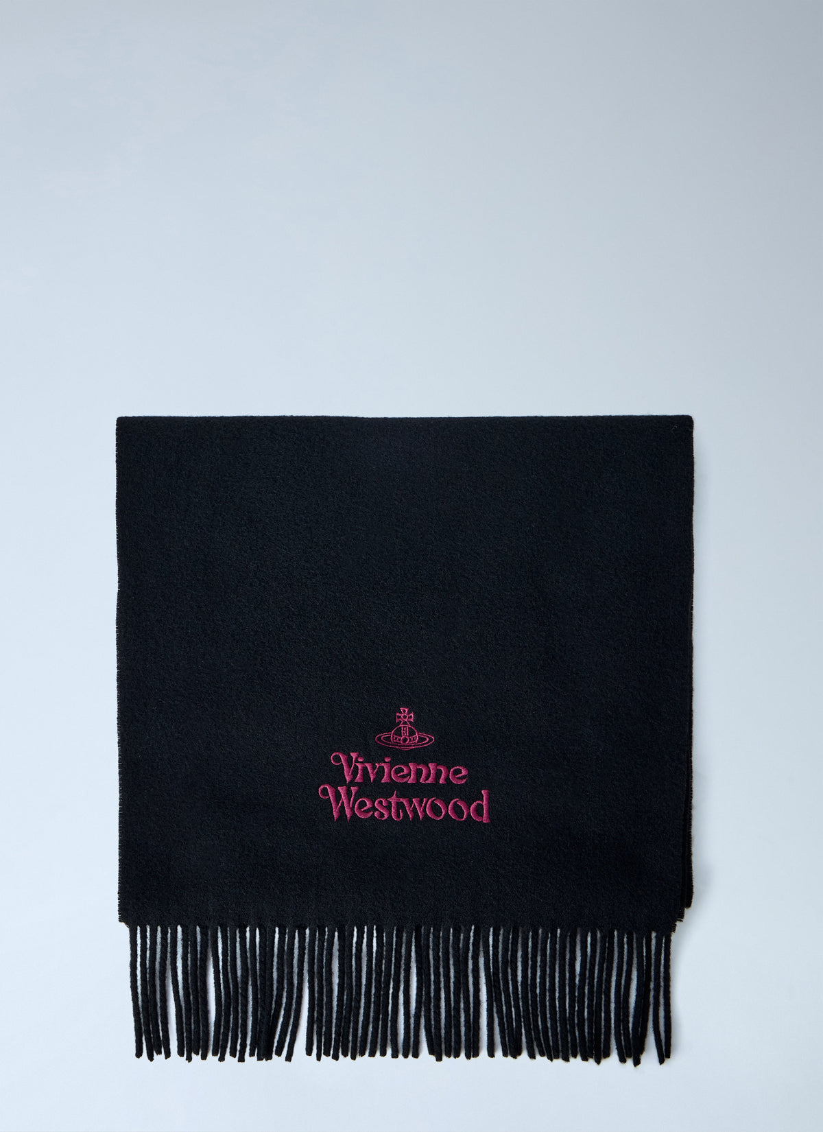 Vivienne Westwood Women Embroidered Fringe Scarf