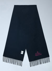 Vivienne Westwood Women Embroidered Fringe Scarf