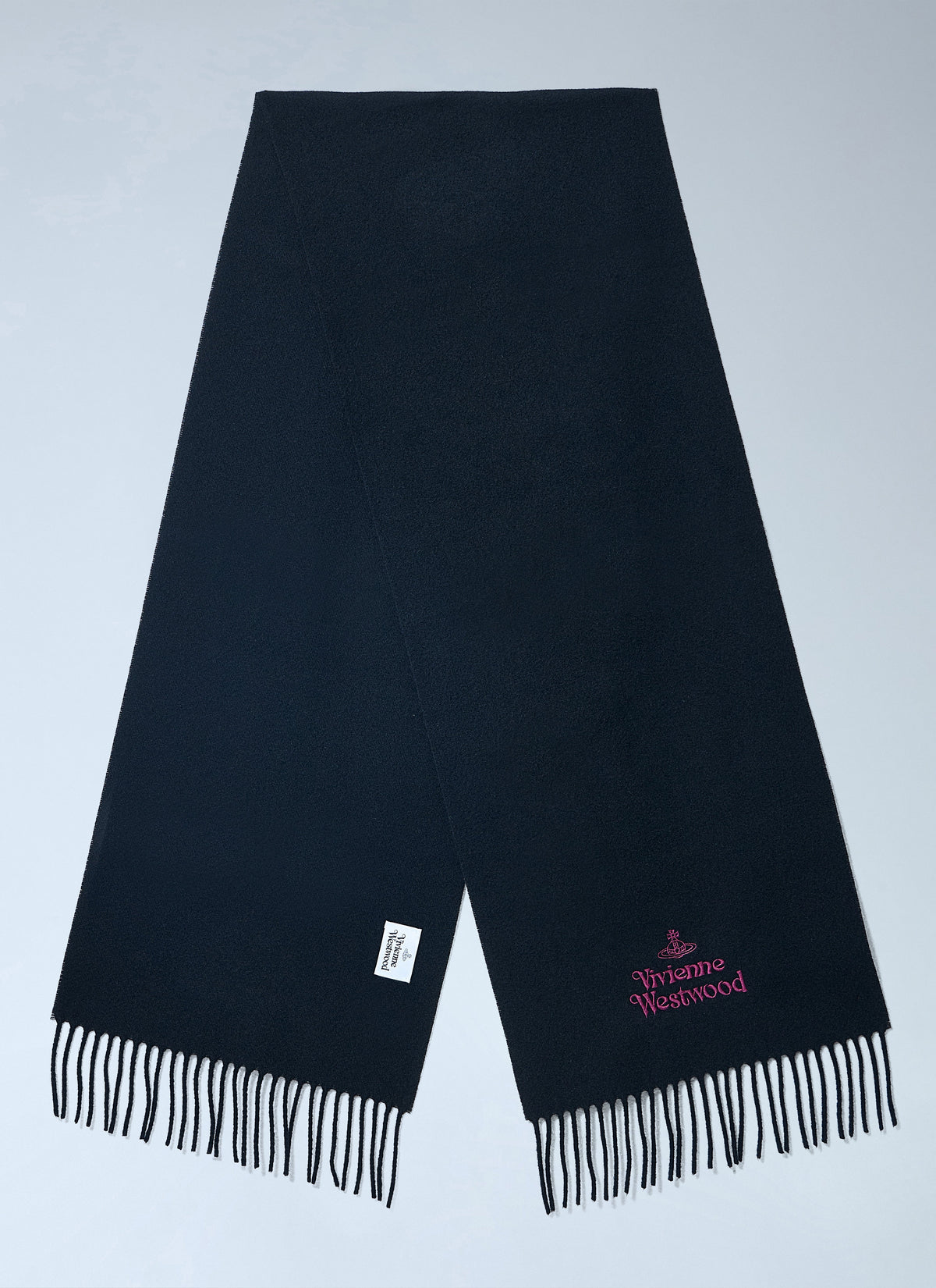 Vivienne Westwood Women Embroidered Fringe Scarf