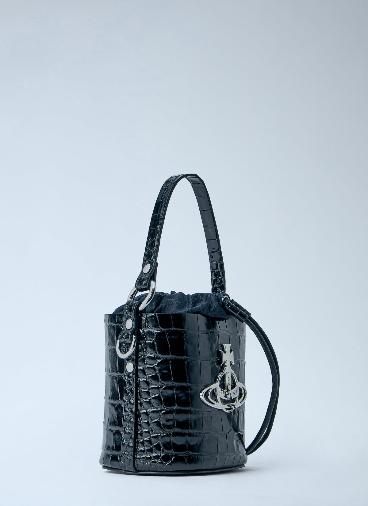Vivienne Westwood Men Daisy Drawstring Bucket Bag