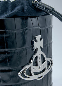 Vivienne Westwood Men Daisy Drawstring Bucket Bag