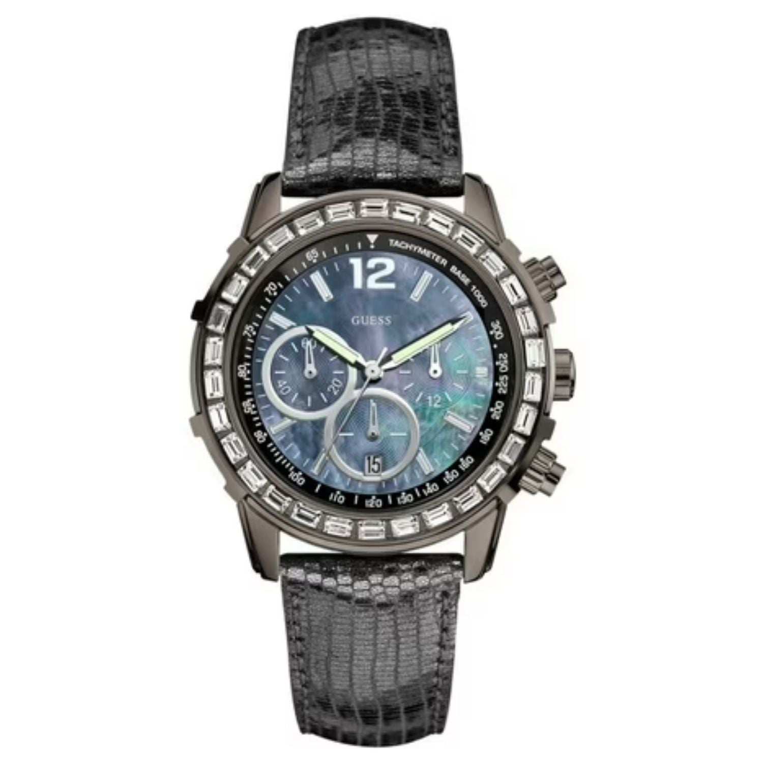 Guess Women's Lady B Blue Dial Watch - W0017L3