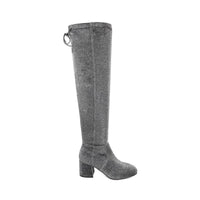 Ollie Womens Padded Insole Over-The-Knee Boots