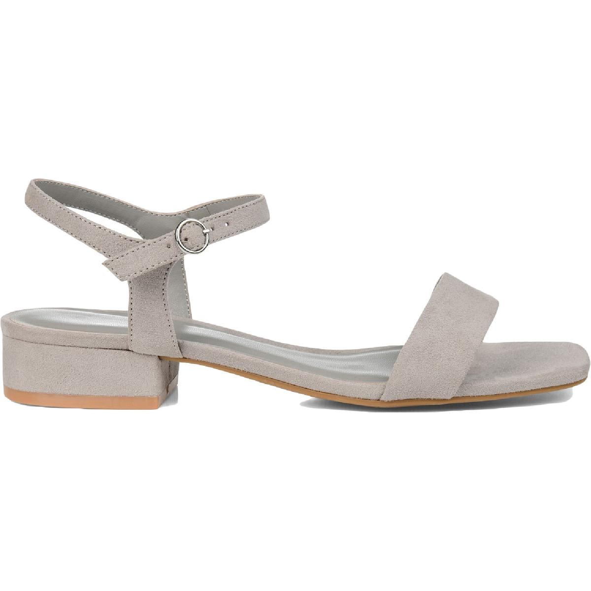 Beyla Womens Padded Insole Square Toe Pumps