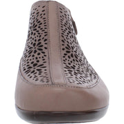 Dawn Womens Leather Laser Cut Sandals Shoes