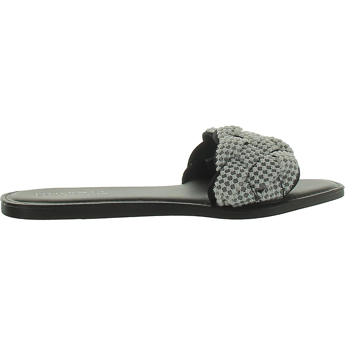 Womens Warm Dressy Slide Sandals