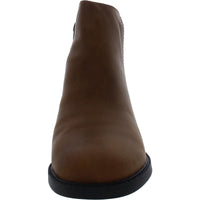 Larime Womens Zipper Ankle Booties