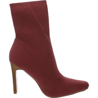 Elissa Womens Comfort Insole Knit Ankle Boots