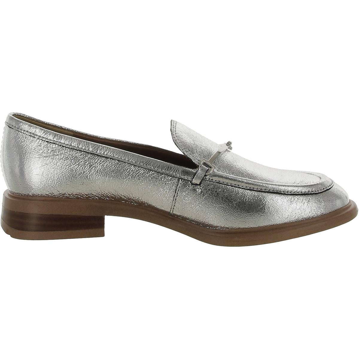 Eda Womens Leather Slip On Loafers27