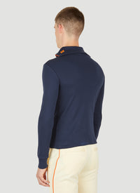 Wales Bonner Men Jazz Half Zip Top
