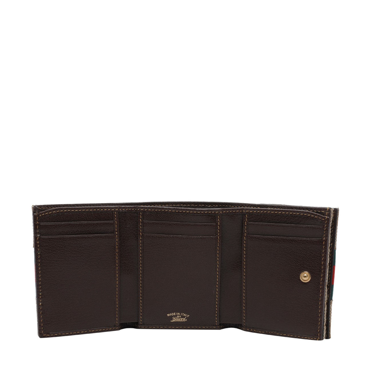 Gucci Gucci Women Web Bi-Fold Wallet