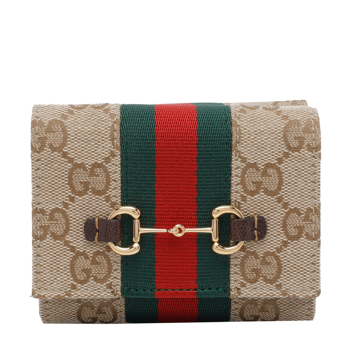 Gucci Gucci Women Web Bi-Fold Wallet