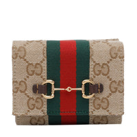 Gucci Gucci Women Web Bi-Fold Wallet