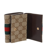 Gucci Gucci Women Web Bi-Fold Wallet
