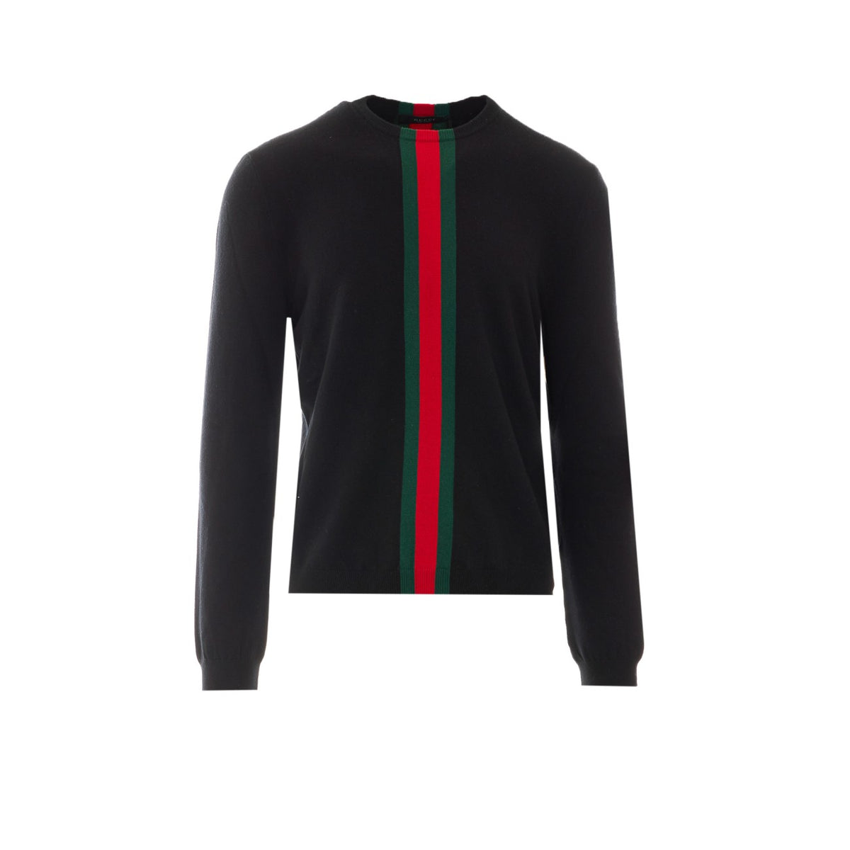 Gucci Gucci Men Web Intarsia Sweater