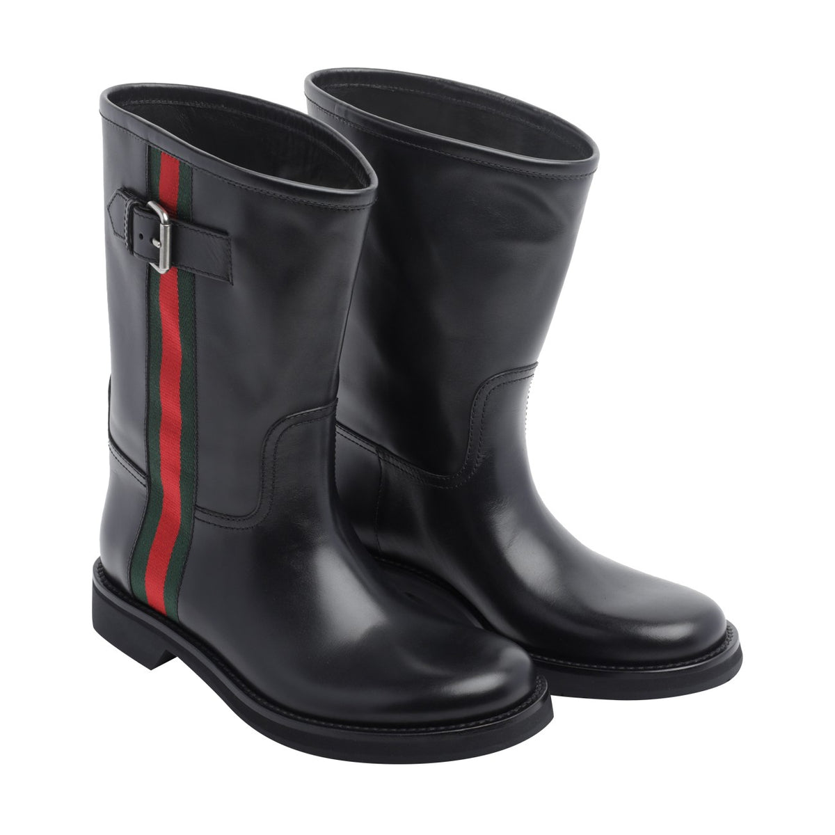 Gucci Men Web Tape Booties