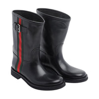 Gucci Men Web Tape Booties