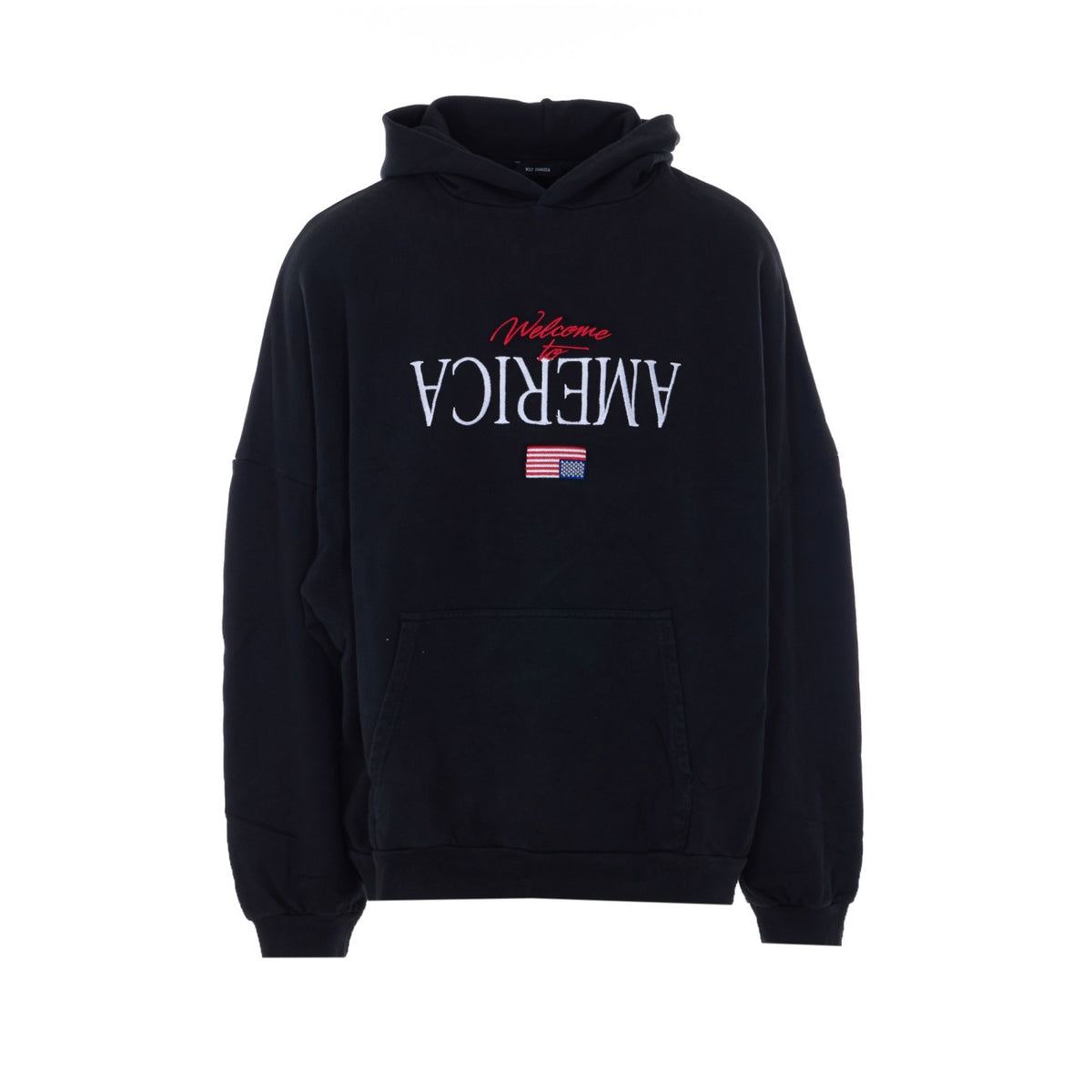 Willy Chavarria Willy Chavarria Men Welcome To America Hoodie