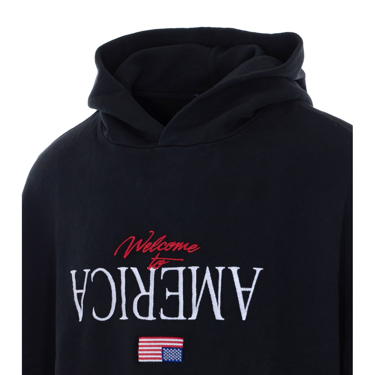 Willy Chavarria Willy Chavarria Men Welcome To America Hoodie