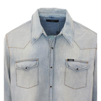 Amiri Men Western Denim Shirt