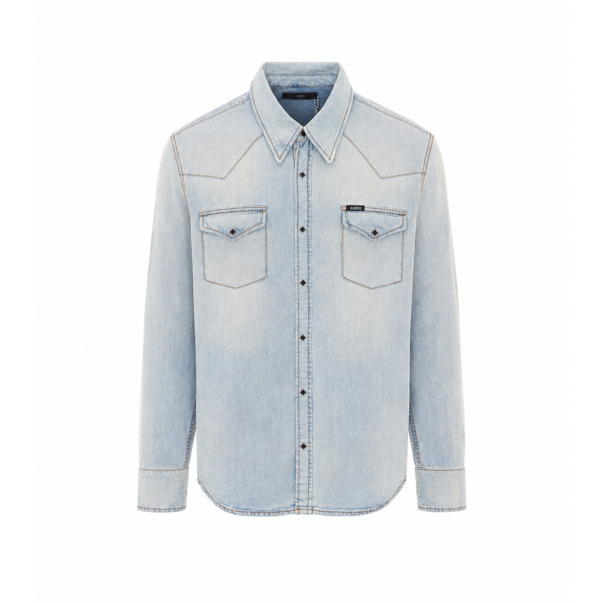 Amiri Men Western Denim Shirt